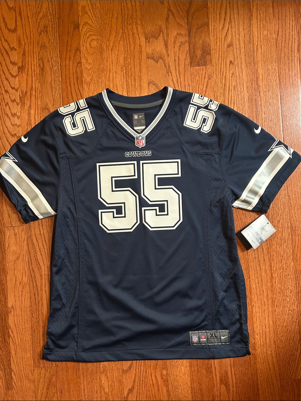 Nike Women’s Dallas Cowboys #55 Navy Football Jersey